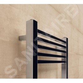 Zehnder Impa - Radiateur de salle de bains 1180 x 500 mm, droit, laqué blanc IMP-120-050