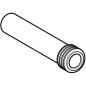 Geberit Accessoires - Rallonge de coude de chasse avec manchette, 150 mm 152.489.16.1