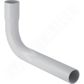 Geberit Accessoires - Rallonge de coude de chasse 90°, 300x100 mm, avec manchone à emboîter 118.011.11.1