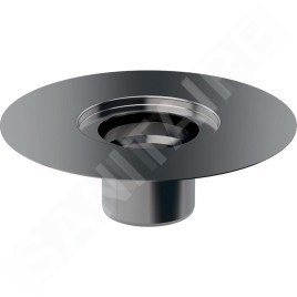 Geberit Accessoires - Bride pour les siphons de sol, taille de 130x130 mm 388.101.00.1