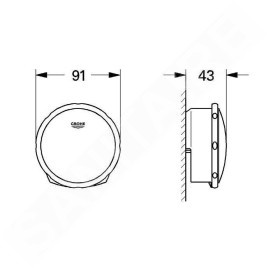 Grohe Talentofill - Garniture d´alimentation, de vidage et de trop-plein, Warm Sunset 19952DL0