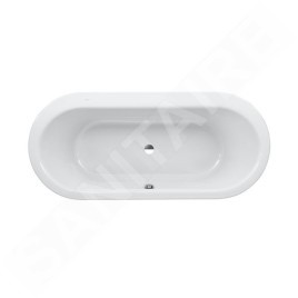 Laufen Solutions - Baignoire avec support, 1700x750 mm, blanc H2225110000001