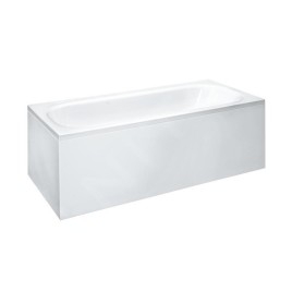 Laufen Solutions - Baignoire avec support et panneau en L gauche, 1700x750 mm, blanc H2235350000001