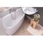 Ravak Avocado - Baignoire asymétrique 150 R, 1500x750 mm, droite, blanche CS01000000