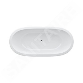 Laufen Il Bagno Alessi One - Baignoire îlot 1830x870 mm, blanc H2459720000001