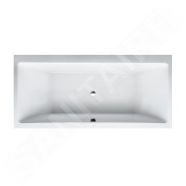 Laufen Pro - Baignoire 1900x900 mm, avec système de massage par air, hydromassage, éclairage LED et capteur, blanc