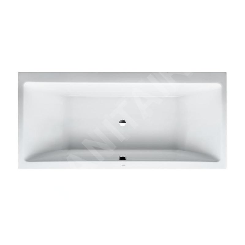 Laufen Pro - Baignoire 1900x900 mm, avec système de massage par air, hydromassage, éclairage LED et capteur, blanc