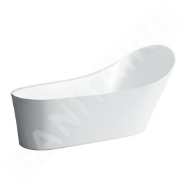 Laufen Palomba Collection - Baignoire îlot 1800x900 mm, avec éclairage LED et capteur, blanc H2458020006151