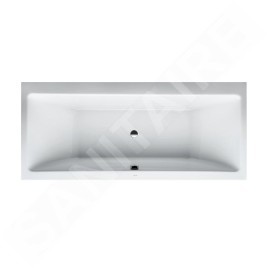 Laufen Pro - Baignoire 1800x800 mm, avec massage par air, hydromassage et capteur, blanc H2329510006451