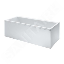 Laufen Pro - Baignoire 1600x700 mm, avec massage par air, hydromassage et capteur, blanc H2339560006451