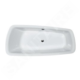 Laufen Palomba Collection - Baignoire encastrée asymétrique 1800x800 mm, blanc H2428000000001