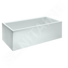 Laufen Pro - Panneau en L, 1700 x 700 mm, droit, blanc H2961020000001