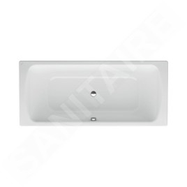 Laufen Moderna Plus - Baignoire encastrée en acier 1700x750 mm, blanc H2250700000401