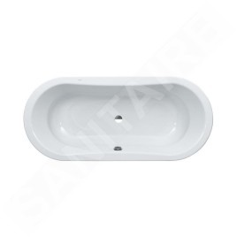 Laufen Thallium - Baignoire en acier 1800x800 mm, blanc H2250800000401