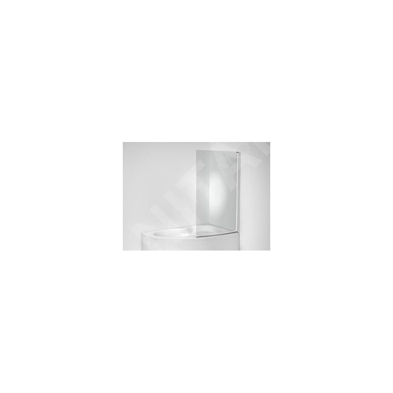 Jika Mio - Paroi de baignoire, 1500x910 mm, chrome/verre transparent H2562420026681