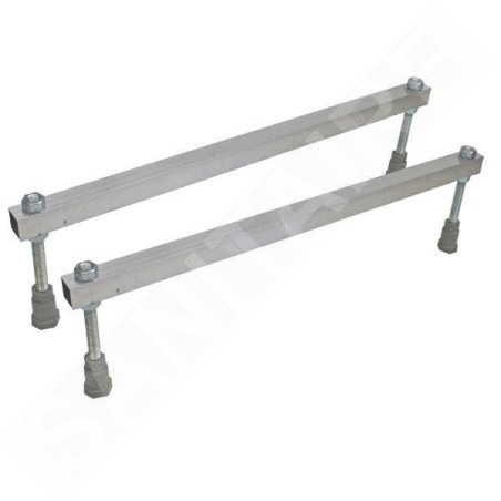Jika Cubito - Pieds pour baignoires de largeur 700 mm, métal H2948320000001