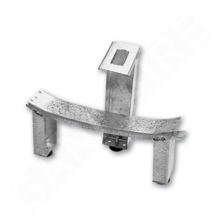 Jika Riga - Pieds réglables pour baignoires, métal H2940000000001