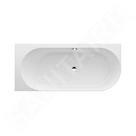 Laufen Pro - Baignoire 1800x800 mm, gauche, blanc H2449560000001