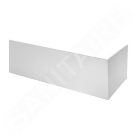 Laufen Pro - Panneau en L 1600x700 mm, droit, blanc H2961320000001