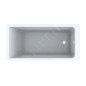 Geberit Selnova Square - Baignoire 1700x700x420 mm, blanc 554.384.01.1