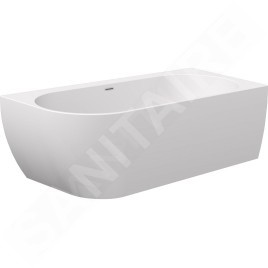 Ravak Freedom Corner - Baignoire 170x80 cm, à droite, blanc XC00100048