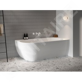 Ravak Freedom Corner - Baignoire 170x80 cm, à droite, blanc XC00100048