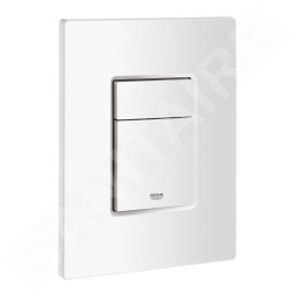 Grohe Skate Cosmopolitan - Plaque de déclenchement, blanc alpin 38732SH0
