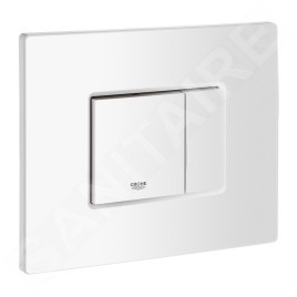 Grohe Skate Cosmopolitan - Plaque de déclenchement, blanc alpin 38732SH0