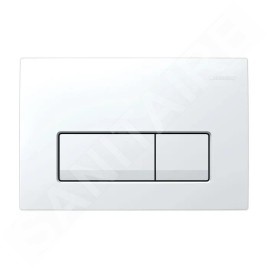 Geberit Delta50 - Plaque de déclenchement, blanc alpin 115.119.11.1