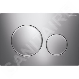 Geberit Sigma20 - Plaque de déclenchement Sigma20, chrome 115.882.KH.1