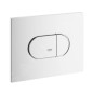 Grohe Arena Cosmo - Plaque de déclenchement, blanc alpin 38858SH0