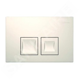 Geberit Delta35 - Plaque de déclenchement, blanc alpin 115.135.11.5