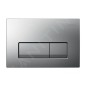 Geberit Delta50 - Plaque de déclenchement, chrome mat 115.119.46.1