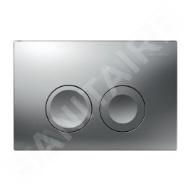 Geberit Delta25 - Plaque de déclenchement, chrome mat 115.125.46.5