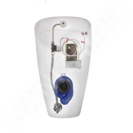 Sanela Urinoirs à capteur - Urinoir GOLEM avec chasse d’eau à capteur, 230V AC/24V DC, blanc SLP 19RS