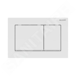 Geberit Omega30 - Plaque de déclenchement, blanc 115.080.11.1