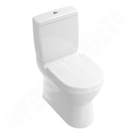 Villeroy & Boch O.novo - cuvette de WC, coude Vario, CeramicPlus, blanc alpin 565810R1
