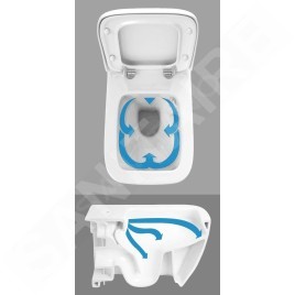 Ideal Standard Dolomite - Toilettes suspendues, Rimless, blanc W331301