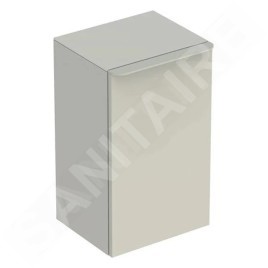 Geberit Smyle Square - Meuble latéral, charnières à gauche, sable gris 500.360.JL.1