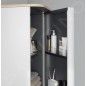 Duravit Happy D.2 Plus - Armoire haute 1336x400x360 mm, charnières à droite, blanc brillant HP1261R2222