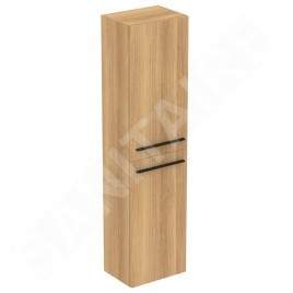 Ideal Standard i.Life A - Armoire haute 400x300x1600 mm, 2 portes G / D, chêne T5260NX