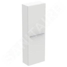 Ideal Standard i.Life S - Armoire haute 400x210x1200 mm, 1 porte G / D, blanc mat T5289DU