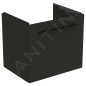 Ideal Standard i.Life S - Meuble sous lavabo, 500x375x440 mm, gris mat carbon T5290NV