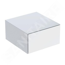 Geberit ONE - Armoire latérale, 450x245x470 mm, 1 tiroir, blanc brillant 505.078.00.1
