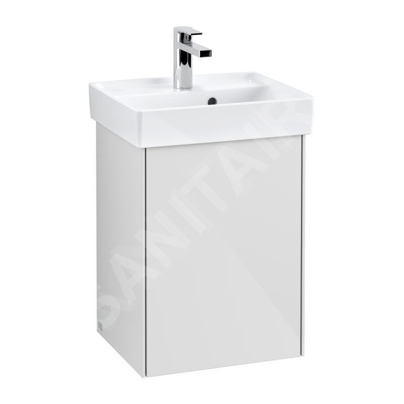 Villeroy & Boch Collaro - Armoire de toilette haute, 410x546x344 mm, 1 porte, charnières à gauche, Glossy White C00500DH