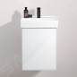 Villeroy & Boch Collaro - Armoire de toilette haute, 410x546x344 mm, 1 porte, charnières à gauche, Glossy White C00500DH