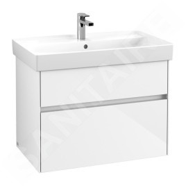 Villeroy & Boch Collaro - Meuble-vasque, 754x546x444 mm, 2 tiroirs, Glossy White C01000DH