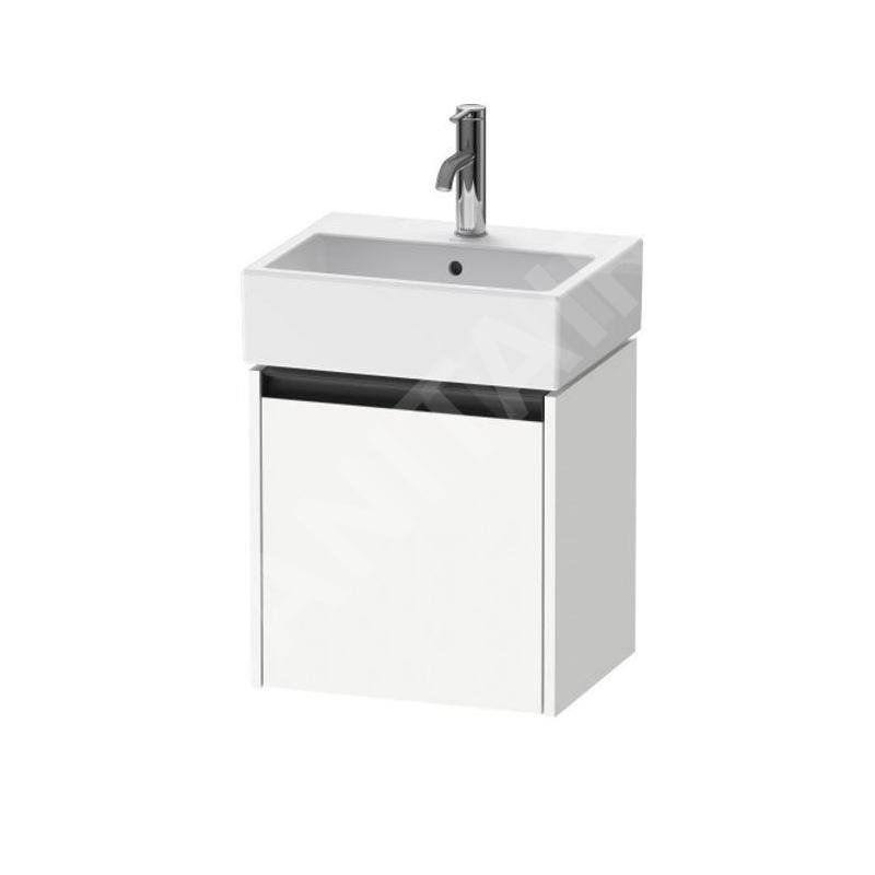 Duravit Ketho.2 - Armoire haute 440x434x338 mm, 1 porte, charnières à droite, blanc mat K25070R18180000