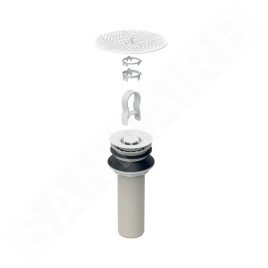 Geberit Accessoires - Kit de vidange pour urinoirs hybrides, diamètre 50 mm 500.672.00.1