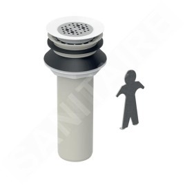 Geberit Accessoires - Kit de vidange pour urinoirs sans eau, diamètre 50 mm 500.673.00.1